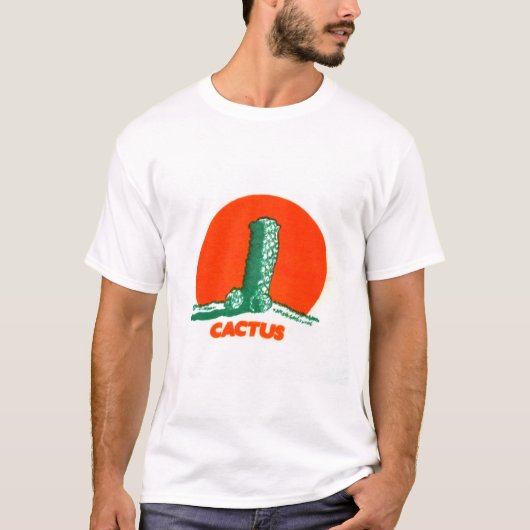 Cactus 70's Band Shirt Reproduction Tシャツ (正面)