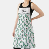 Cactus All Overプリントエプロン、これをパーソナライズ エプロン (インサイチュ)