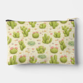 Cactus and Succulent Pattern アクセサリーポーチ (裏面)