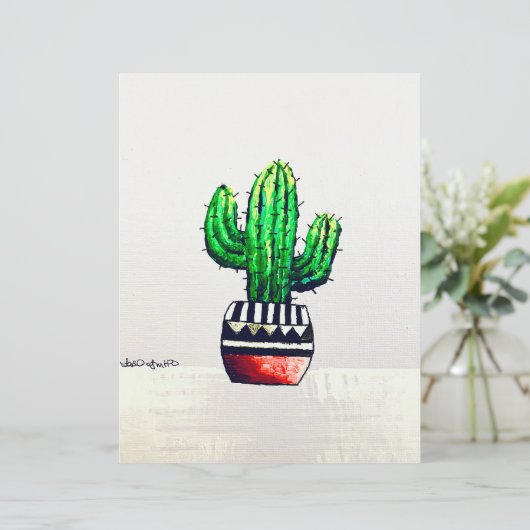 Cactus art (スタンド正面)