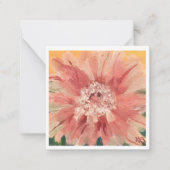 Cactus Blossom ノートカード (正面)