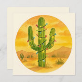  Cactus Christmas Cheer シーズンカード (正面/裏面)