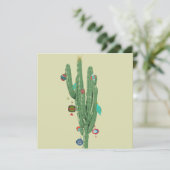Cactus Christmas Tree カード (スタンド正面)