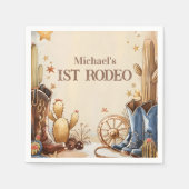 Cactus Desert 1st Rodeo Party スタンダードカクテルナプキン (正面)
