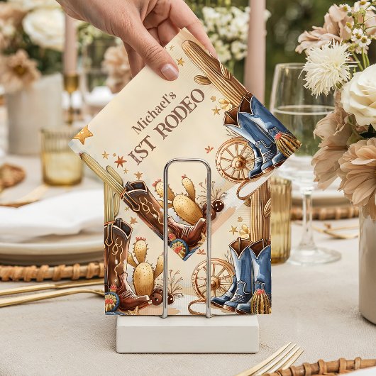 Cactus Desert 1st Rodeo Party スタンダードカクテルナプキン