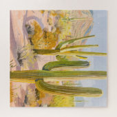 Cactus Desert Jigsaw Puzzle – Southwestern Puzzle ジグソーパズル (横)