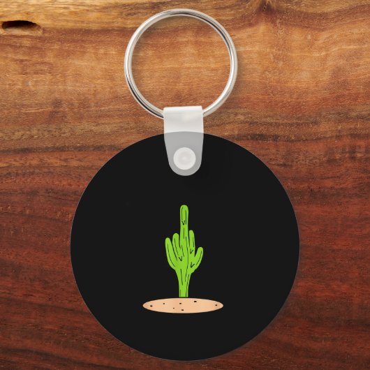 Cactus Don't Be A  キーホルダー (正面)