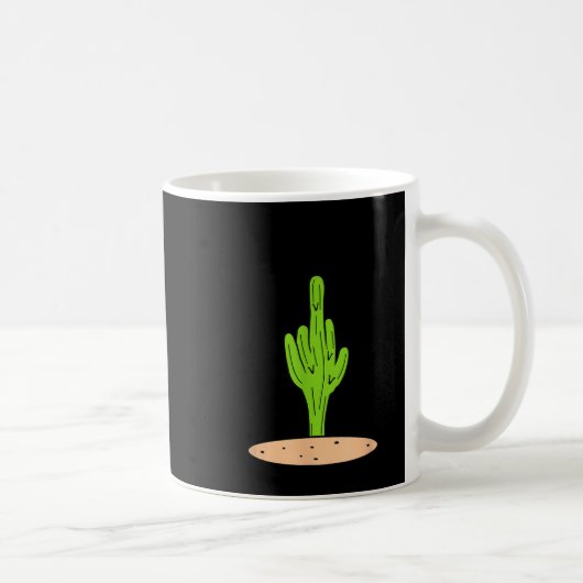Cactus Don't Be A  コーヒーマグカップ (右)