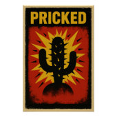 Cactus Éclatant et Abstrait ポスター (正面)