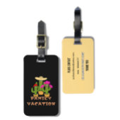 Cactus family ラゲッジタグ