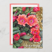 Cactus: Flat Card (正面/裏面)