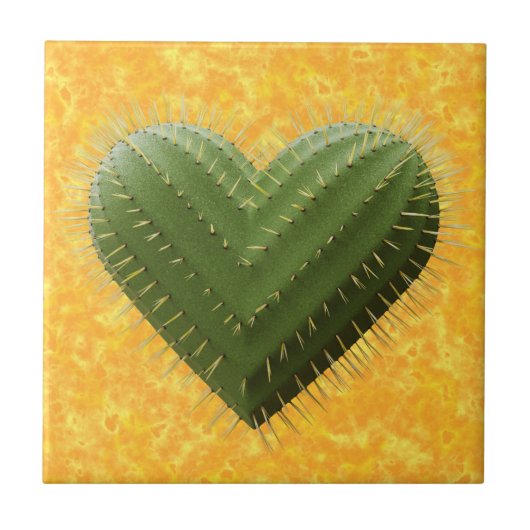 Cactus Heart タイル (正面)
