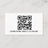 Cactus Home Design Plant  名刺 (裏面)