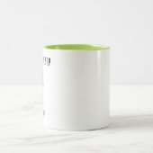 Cactus in Shades Looking Sharp - ELGIS ツートーンマグカップ (中央)