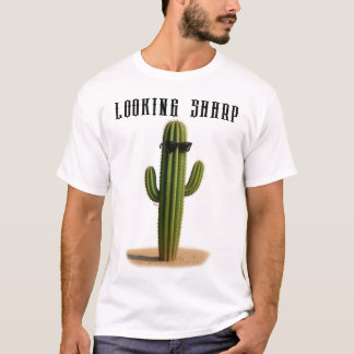 Cactus in Shades Looking Sharp - ELGIS Tシャツ
