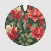 Cactus Kisses & Christmas Wishes – A Double-Sided  オーナメント (正面)