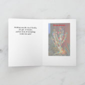 Cactus Lights内に家族の写真を追加、 シーズンカード (内部)