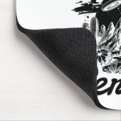 Cactus Makes Perfect Disc Golf Adventure  マウスパッド (コーナー)