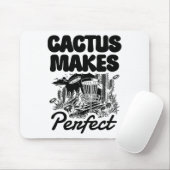 Cactus Makes Perfect Disc Golf Adventure  マウスパッド (マウス)
