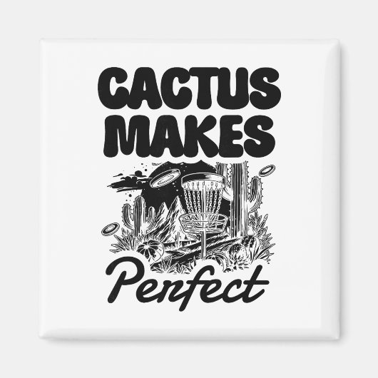 Cactus Makes Perfect Disc Golf Adventure  マグネット (正面)