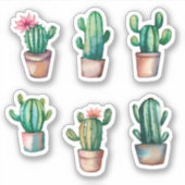 Cactus Pack シール (正面)