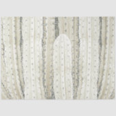 Cactus Photo Art Neutral Chic Modern Desert 薄葉紙 (正面)