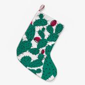 Cactus plant seamless pattern. Abstract hipster de スモールクリスマスストッキング (正面 (吊り時))