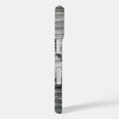 Cactus Plants On Wood Planks Black And White Photo Case-Mate iPhoneケース (裏面 / 右)