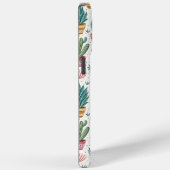 Cactus Pot with Plants, Flowers and Rainbows Case-Mate iPhoneケース (裏面 / 右)