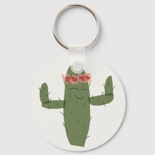 Cactus princess キーホルダー (正面)