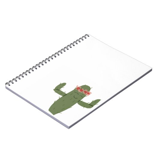 Cactus princess notebook ノートブック (左側)