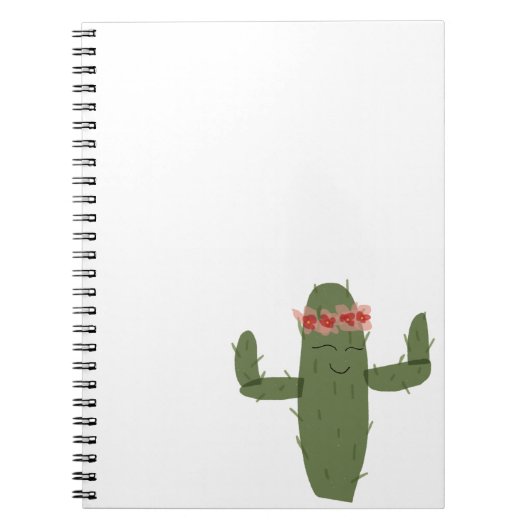 Cactus princess notebook ノートブック (正面)
