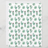 Cactus Scrapbook Paper (正面)