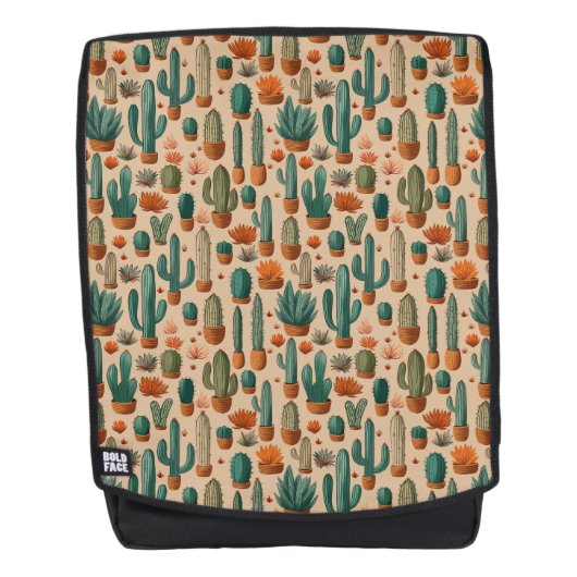 Cactus Succulent Backpack バックパック (正面)