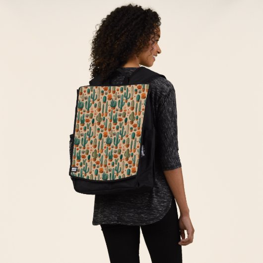 Cactus Succulent Backpack バックパック (着用)