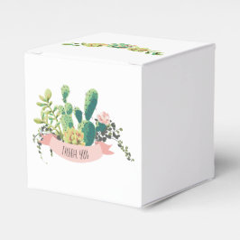 Cactus Succulent Boho Rustic フェイバーボックス