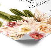 Cactus Tacoの愛に感謝来の気持ち ポスター (角)