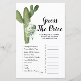 Cactus Tacoの愛を推測するプライスゲーム