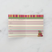 Cactus Wedding Cake 招待状 (内部)