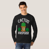 Cactus Whisperer I Succulent I Cactus Tシャツ (正面フル)