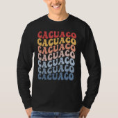 Cacuaco City Groovy Retro Tシャツ (正面)