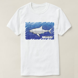 CADの鮫 Tシャツ