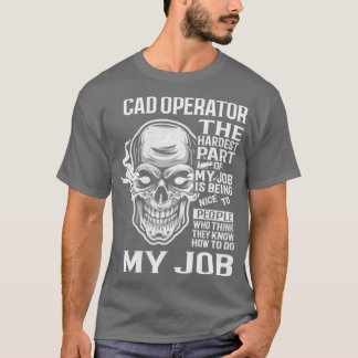 Cadオペレータ Tシャツ
