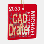 CADドラフト超並外カスタム セラミックオーナメント (右)