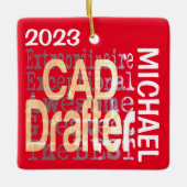 CADドラフト超並外カスタム セラミックオーナメント (正面)