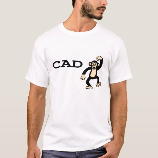 CAD猿1 Tシャツ (正面)