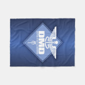 Cad DMD(ダイヤモンド) フリースブランケット (正面(横))