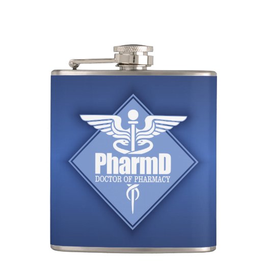 Cad PharmD （ダイヤモンド） フラスク (正面)