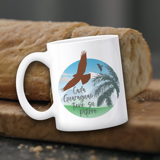 Cada Guaraguao tiene su Pitirre コーヒーマグカップ