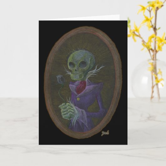 "Cadaver主"カード カード (黄色い花)